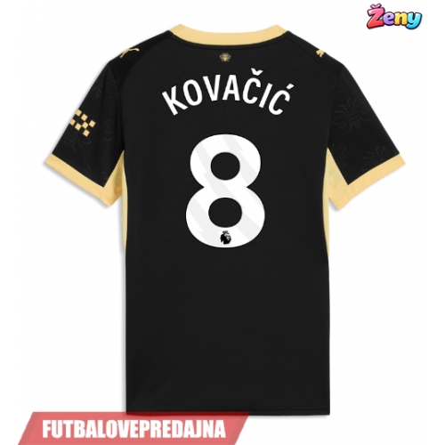 Lacne Ženy Futbalové dres Manchester City Mateo Kovacic #8 2026-27 Krátky Rukáv - Preč